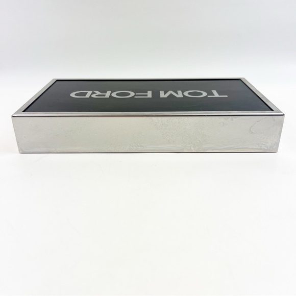 Tom Ford Store Display Plaque Sign Advertising Silver Black Metal Retail 8” - Picture 5 of 10